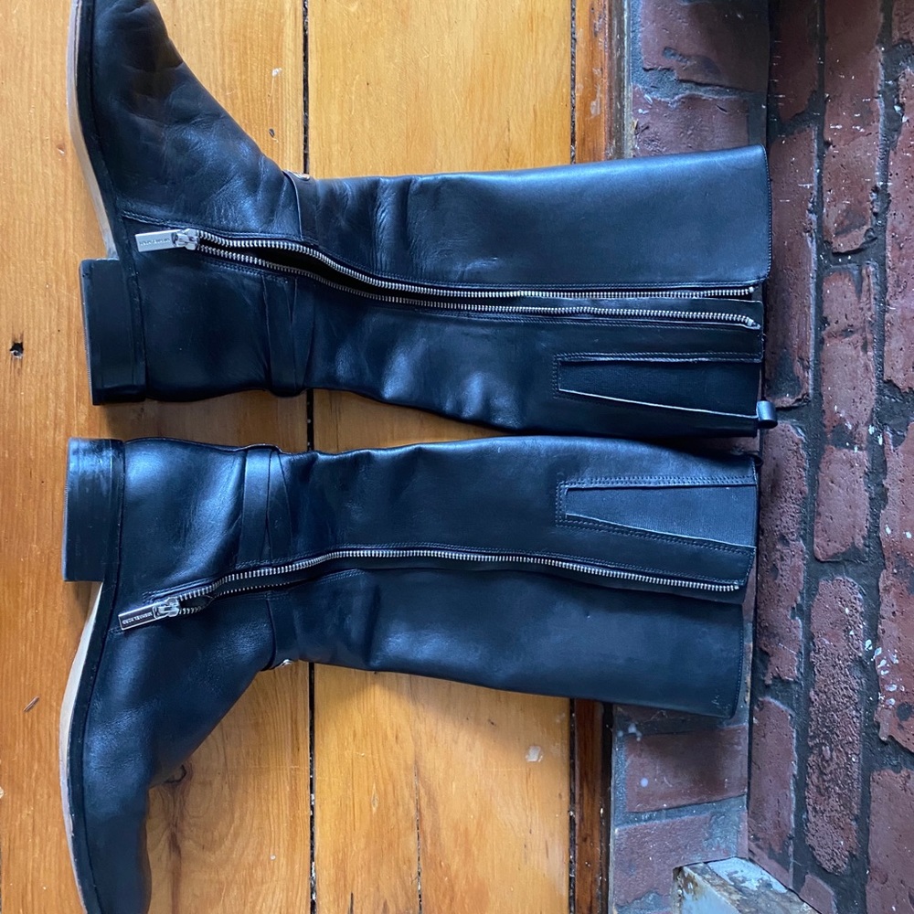 Michael Kors Black Arley Riding Boot - Picture 7 of 8